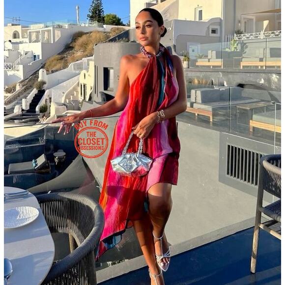 RARE!!! ZARA BLOGGER FAVE!!! Asymmetric Dress NWT - Picture 7 of 16